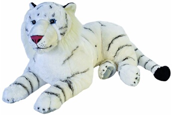 Peluche Wild Republic Peluche ck jumbo tigre de 76 cm blanc