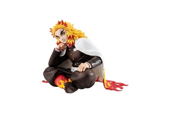 Figurine pour enfant Megahouse Demon slayer : kimetsu no yaiba - statuette g.e.m. Rengoku palm size 9 cm