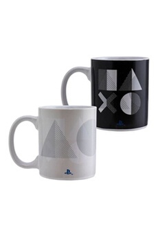 tasse et mugs paladone mug thermo-réactif playstation sony - ps5