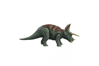 Figurine de collection Mattel Jurassic world triceratops sonore