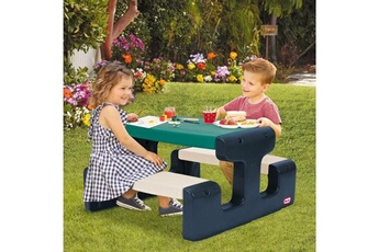 Cabane enfant Little Tikes Little tikes - table de pique-nique junior - colori jungle - pour exterieur ou interieur