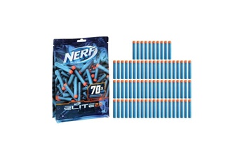 Autre jeu de plein air Nerf Nerf - elite 2.0 - recharge de 70 flechettes en mousse nerf elite 2.0 officielles, compatibles avec les blasters nerf elite