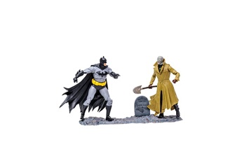 Figurine pour enfant Mcfarlane Toys Dc comics - pack de 2 figurines collector multipack batman vs. Hush 18 cm