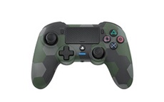 Manette Gaming sans fil Bluetooth pour PS4 Vert camo