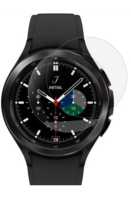 Accessoires bracelet et montre connectée Phonillico Verre Trempé pour  Samsung Galaxy Watch 4 CLASSIC 46mm [Lot de 2] Film Protection Ecran Montre  Anti Rayure®
