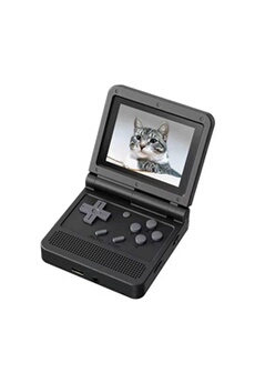 Jeux ludo éducatifs GENERIQUE Mini console de jeux vidéo portable 3.0 pouces rétro lecteur de poche à rabat