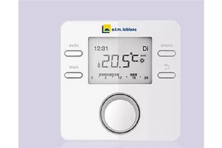 Thermostat et programmateur de température Elm Leblanc Régulation chaudière murale - régulateur d'ambiance programmable cr100 - régulateur d'ambiance programmable cr 100