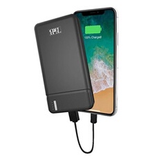 T'nB - Banque d'alimentation - 10000 mAh - 11 watt - 2.1 A - 2 connecteurs de sortie (USB)