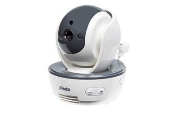 Babyphone Alecto Caméra supplémentaire pour dvm-143 / dvm-200 / dvm-207 / dvm-210 dvm-201 blanc-anthracite