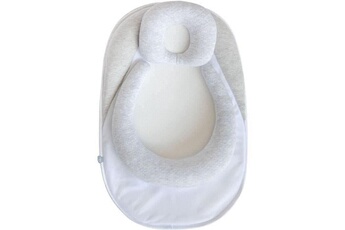 Cale-bébé-Plan incliné DOMIVA Domiva cale bébé safety pad 3d - 40 x 65 cm - coton/polyester - gris