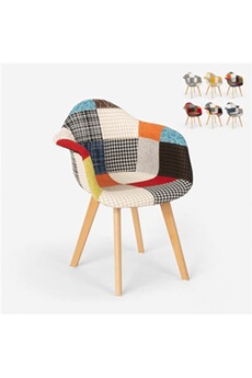 chaise ahd amazing home design fauteuil patchwork de cuisine et salon au design nordique herion