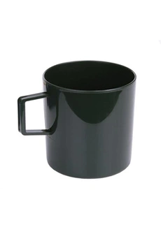 tasse et mugs non renseigné tasse en plastique vert olive bcb cn245 430ml avec anse