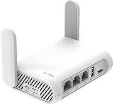 Routeur WiFi sans Fil Gigabit de Voyage sécurisé VPN GL-SFT1200 (Opal)