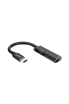 Adaptateur OTG 3 en 1 Lightning, USB-C et Micro-USB vers USB Femelle,  Transfert 100Mbps Compact LinQ - Argent - Français