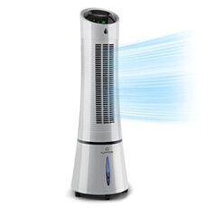 Rafraîchisseur d'air connecté - Skycraper Ice Smart - Ventilateur - Gris