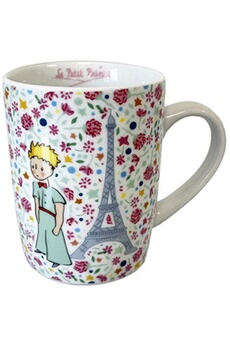 tasse et mugs kiub tasse le petit prince de st exupéry - liberty - 370 ml - hauteur 10.6 cm x diamètre 8 cm