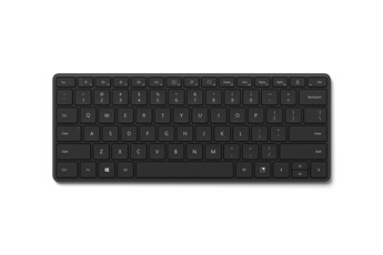Microsoft Clavier designer compact keyboard clavier bluetooth qwertz noir