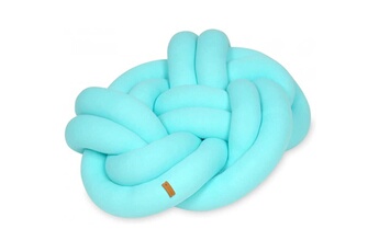 Coussin d'allaitement Velinda Coussin oreiller décoratif tresse turquoise