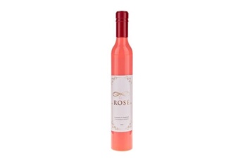 Accessoire de déguisement Totalcadeau Parapluie pliable en forme de bouteille de vin rosé alcool