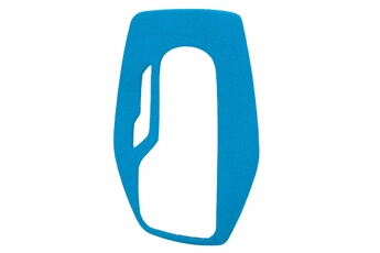 Accessoire siège auto GENERIQUE Garniture de panneau de changement de vitesse de couvercle de panneau pour camaro 2016-2021 (bleu)