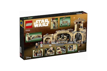 Lego Lego 75326 la salle du trône de boba fett star wars