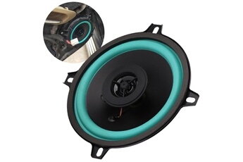 Accessoire siège auto GENERIQUE Haut-parleur hifi haut-parleur coaxial rond de voiture hi-fi 5in 12v 60w double sortie haute sensibilité universelle