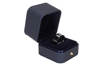 Accessoire siège auto GENERIQUE Porte-clés intelligent car smart ring remplacement pour tesla model 3 x s y glossy black ceramic (# 6)