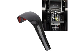 Accessoire siège auto GENERIQUE Pommeau de levier de vitesse garniture autocollant fibre carbone voiture décor intérieur remplacement pour 2011-2017