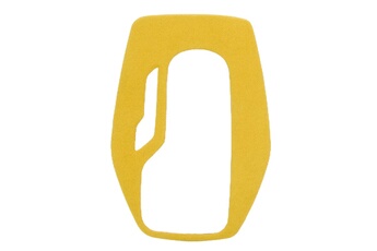 Accessoire siège auto GENERIQUE Garniture de panneau de changement de vitesse de couvercle de panneau pour camaro 2016-2021 (jaune)