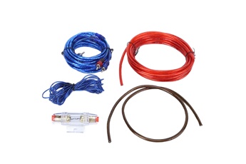 Accessoire siège auto GENERIQUE Kit de câblage d'ampli kit de fil d'alimentation pour amplificateur