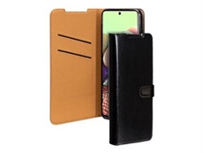 - Etui à rabat pour téléphone portable - synthétique - noir - pour Samsung Galaxy A72