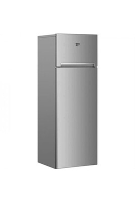 Réfrigérateur multi-portes Beko Refrigerateur - Frigo RDSA280K30SN congélateur haut - 250 L (204+46) - Froid statique - MinFrost - acier gris