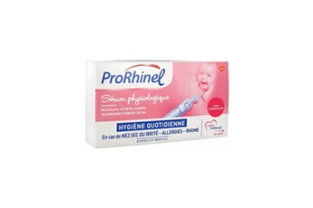Cosmétique bébé Prorhinel Novartis prorhinel sérum physiologique 30 unidoses