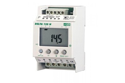 Thermostat et programmateur de chauffage Delta Dore Régulateur modulaire sur tableau électrique pour plancher à accumulation de chaleur delta 125 n