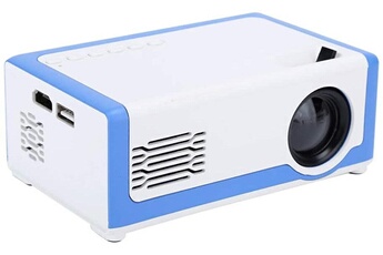 Vidéoprojecteur Vendos85 Mini vidéoprojecteurs 1080p full hd hdmi, av, usb et carte sd blanc bleu