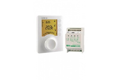Thermostat et programmateur de chauffage Delta Dore Calybox 230 - gestionnaire d'énergie domotique - 3 zones - delta dore 6050392