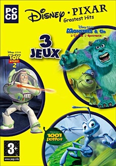 Coffret - 3 Jeux Pixar