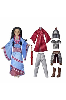 Figurine de collection Disney Poupée princesse disney mulan 2 avec accessoires