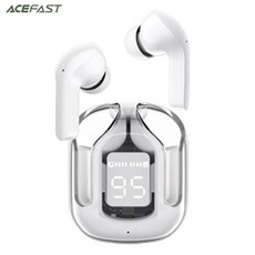 Ecouteurs Acefast Ecouteur Bluetooth T6 Sans Fil avec ENC Réduction de Bruit Intra Auriculaires pour Travail/Voyage-Rose