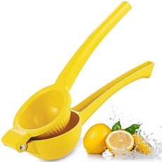 Venteo Presse Agrumes Citron Manuel Acier Inox Incassable - Presse-Agrumes Manuel En Acier Inoxydable De Qualité Supérieure