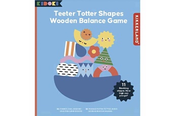 Autre jeux éducatifs et électroniques Kikkerland Jeu enfant - jeu d'équilibre - en bois
