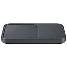 Samsung EP-P5400 - Plot de charge sans fil + adaptateur secteur - 15 watt - 2.77 A - AFC - gris foncé