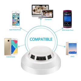 IPW SMOKE HDP 128GO Detecteur de fumee factice camera WiFi P2P HD IPW SMOKE HDP 128GO Detecteur de fumee factice camera WiFi P2P HD