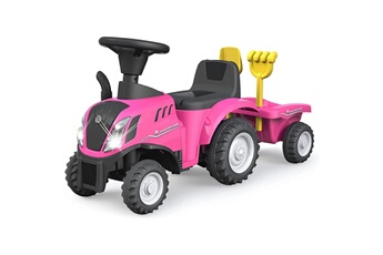 Trotteurs J A M A R A Push-car new holland t7 tracteur pink