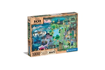 Puzzle Clementoni Disney - puzzle les 101 dalmatiens (1000 pièces)