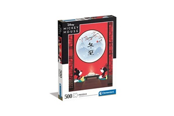 Puzzle Clementoni Disney - puzzle mickey & minnie in japan (500 pièces)