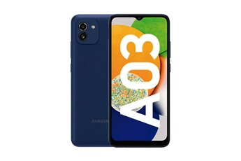 Smartphone Samsung Samsung galaxy a03 4go/64go blue double sim a035
