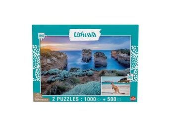 Puzzle Goliath Collection ushuaia -island archway et kagourou (australie)