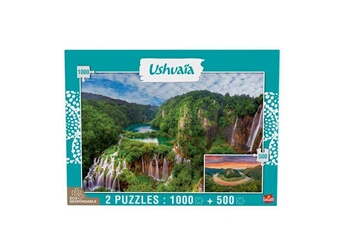 Puzzle Goliath Goliath puzzle collection ushuaia -chutes de plitvice (croatie) et lac skadar (montenegro)