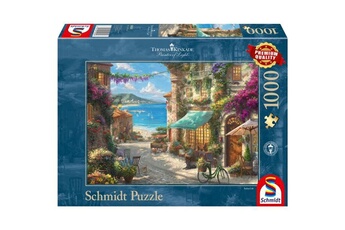 Puzzle Schmidt Spiele Puzzle caf, sur la riviera italienne, 1000 pcs